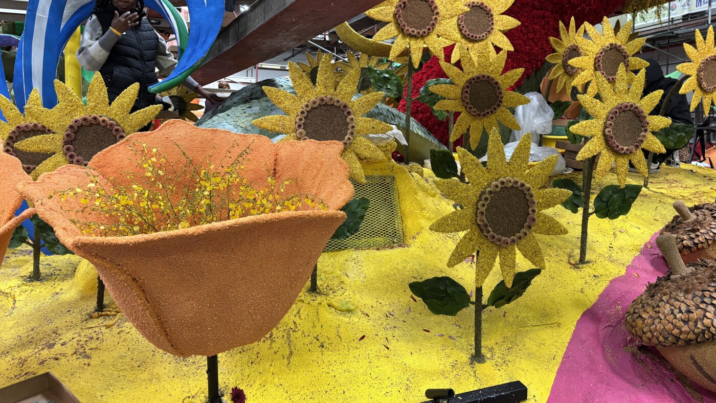 Rising from the ashes, a symbol of hope at the Rose Parade