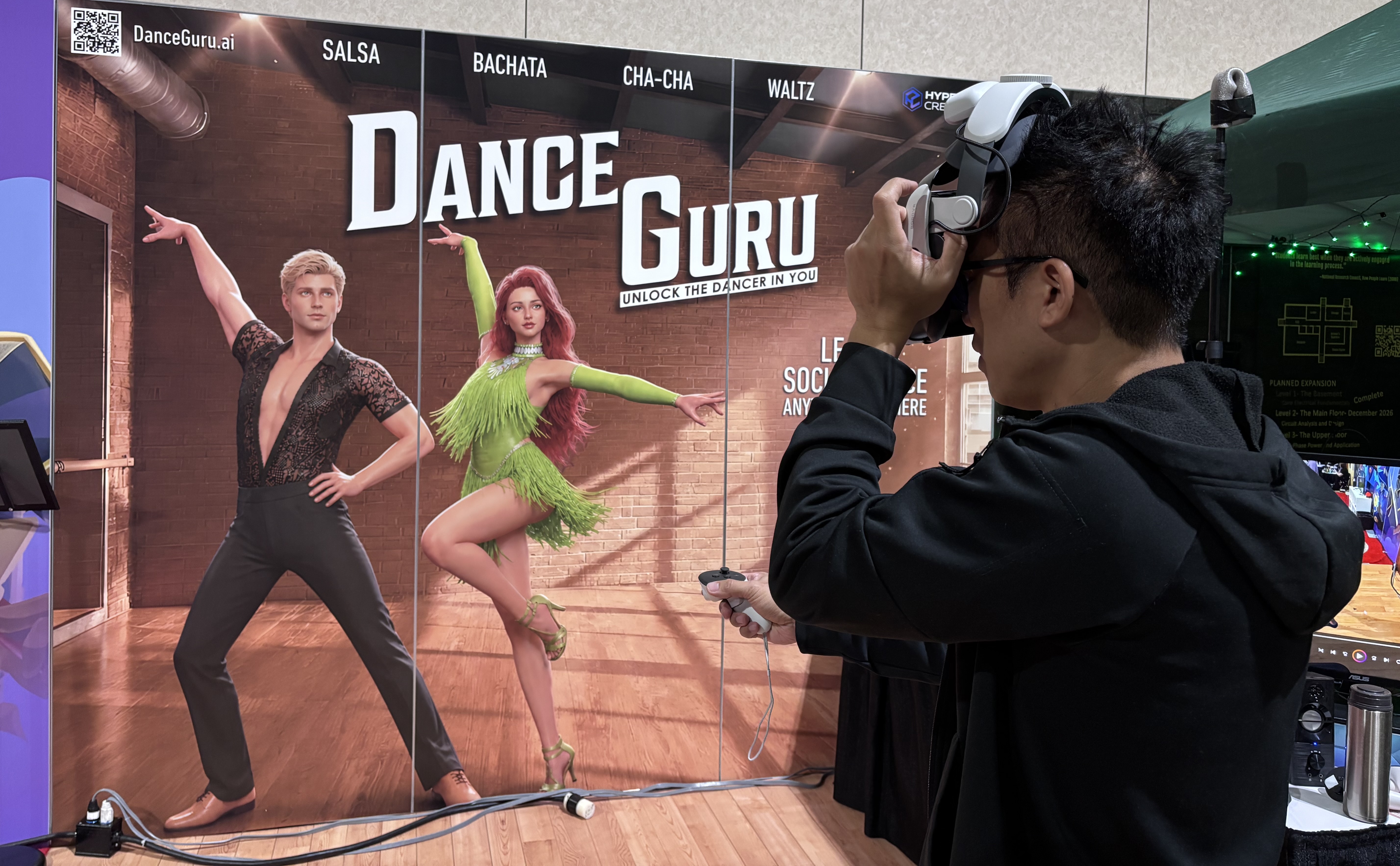 Shy on the dance floor? Virtual reality 'partners' aim to help you find your groove