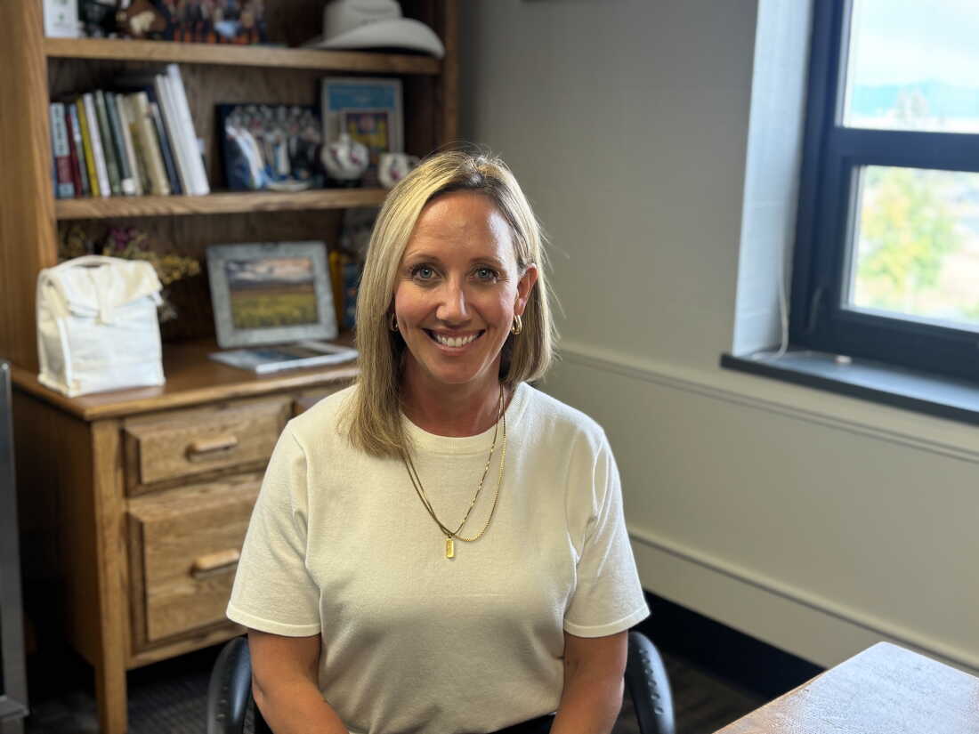 Montana Department of Agriculture Director Jillien Streit, at the state capitol in Helena, says there are still opportunities for farmers amid all the trade uncertainty