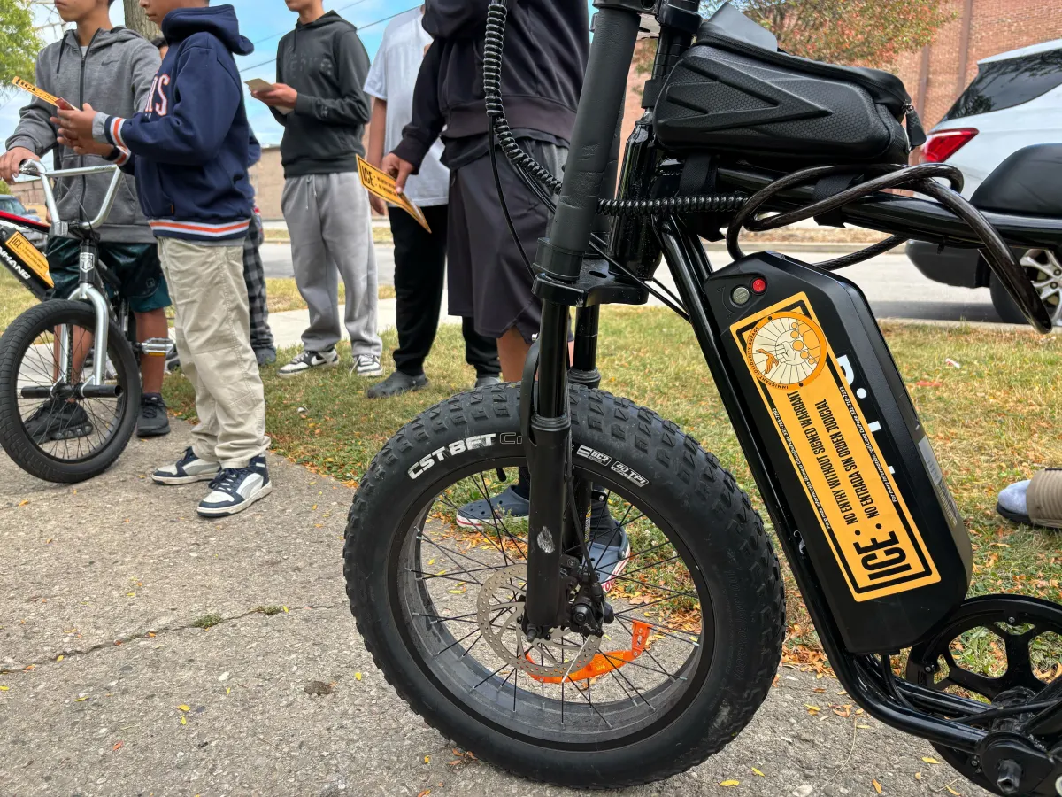 A group of kids in Hanover Park, a suburb of Chicago, have become unofficial patrolmen, keeping an eye out for Immigration and Customs Enforcement agents.