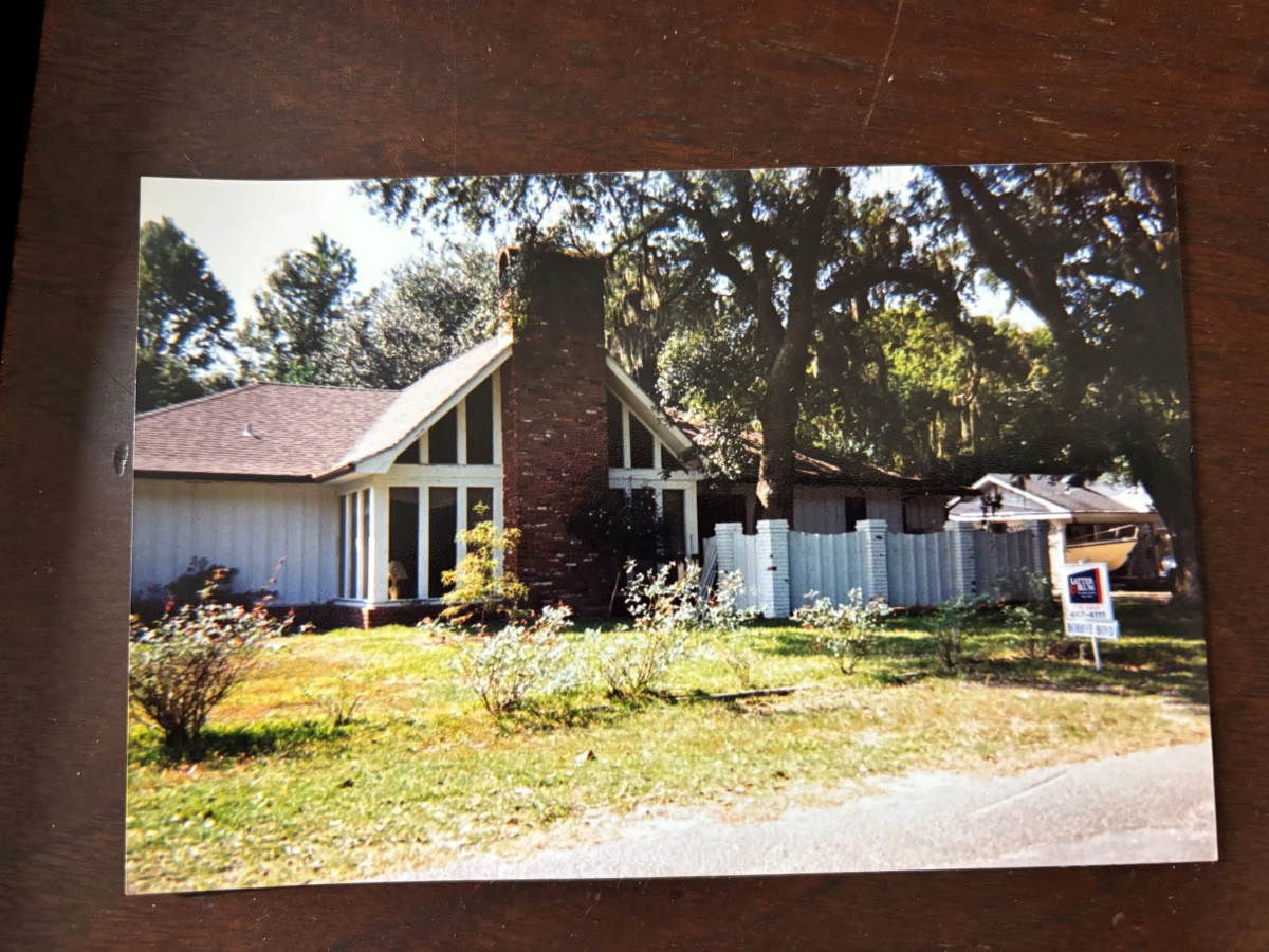 Cathy Hamel's home in Bay St. Louis, Miss., the year she bought it in 1994. This photo was in one of the only two photo albums that Hamel took with her when she evacuated the night before Katrina made landfall.