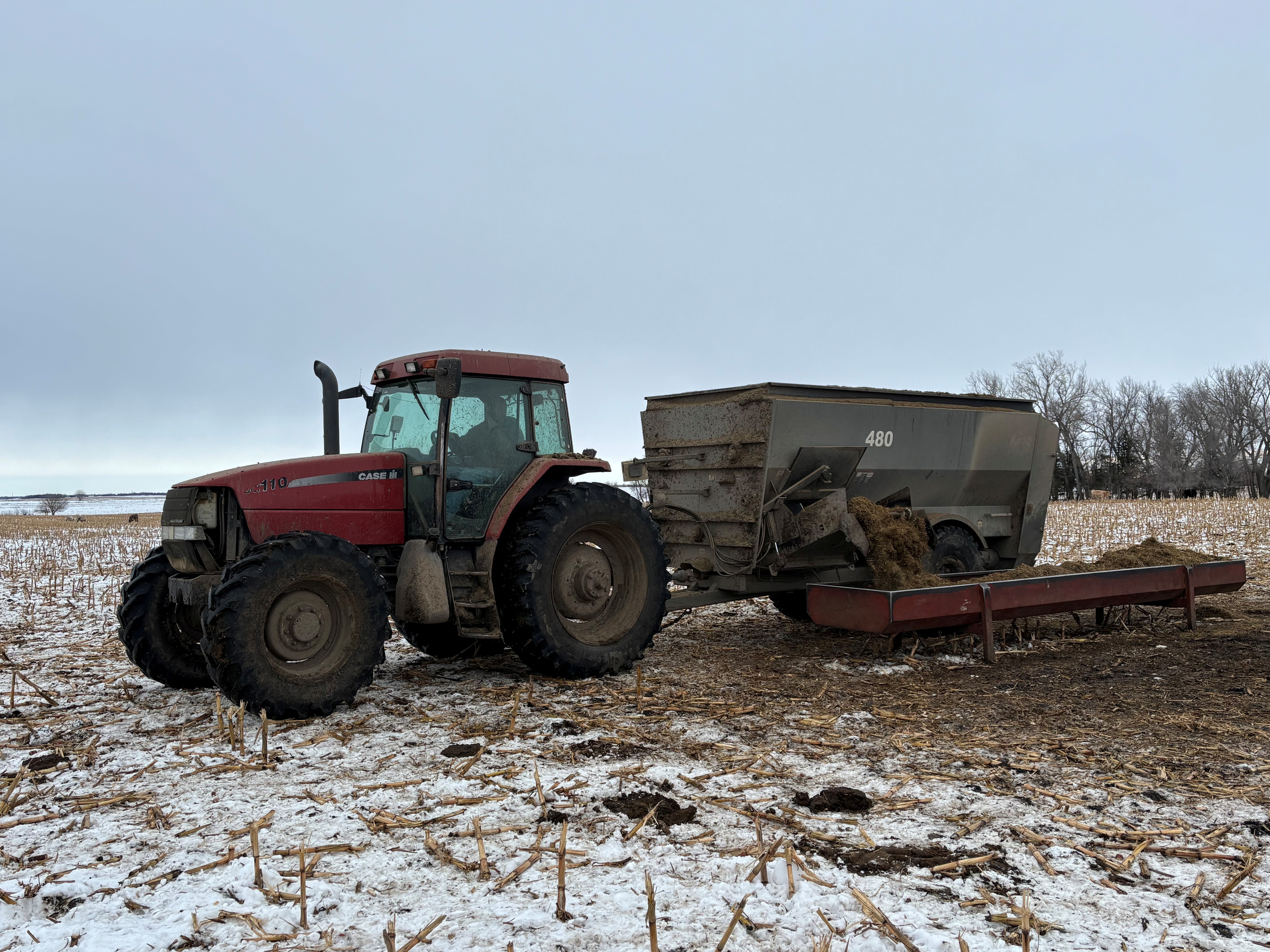 Kevin Deinert grows soybeans and corn and also raises cattle on his family