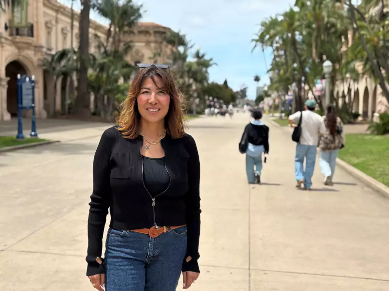 Meena Westfield of the San Diego County Water Authority says the city has made great strides cutting water use since the 1990s, even as the region’s population grew
