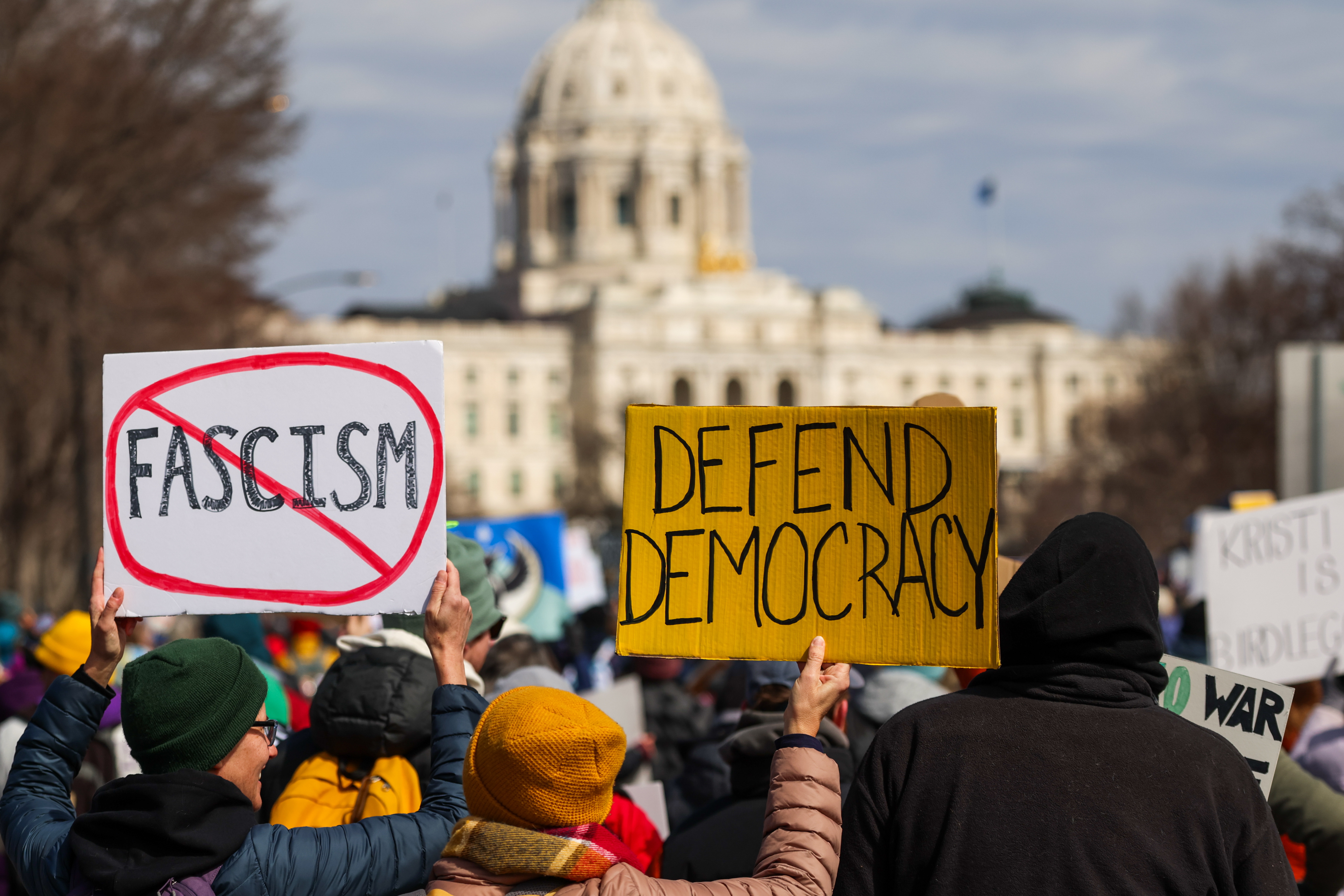 At 'No Kings' rallies, anti-Trump protesters speak out against ICE 'cruelty,' Iran war