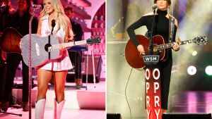 Megan Moroney (left) and Ella Langley.