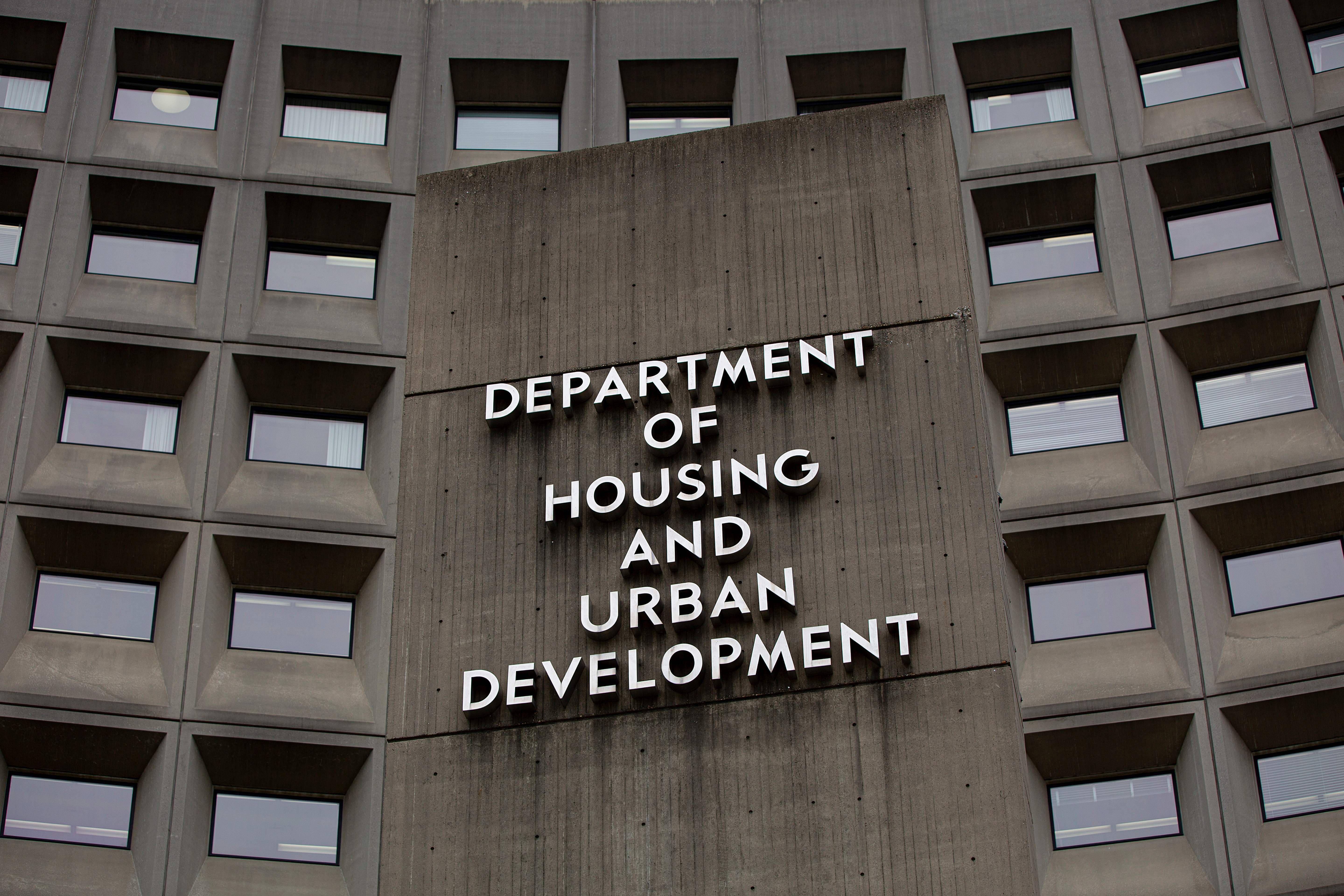 The U.S. Department of Housing and Urban Development building is seen in Washington, D.C.