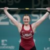 Olivia Reeves of the United States lifts in the women's 81kg weightlifting event at the Pan American Games in Santiago, Chile, on Oct. 23, 2023.