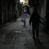 People walk past closed shops at the nearly empty traditional main bazaar during Iranian New Year, or Nowruz, holidays in Tehran, Iran, March 29, 2026.