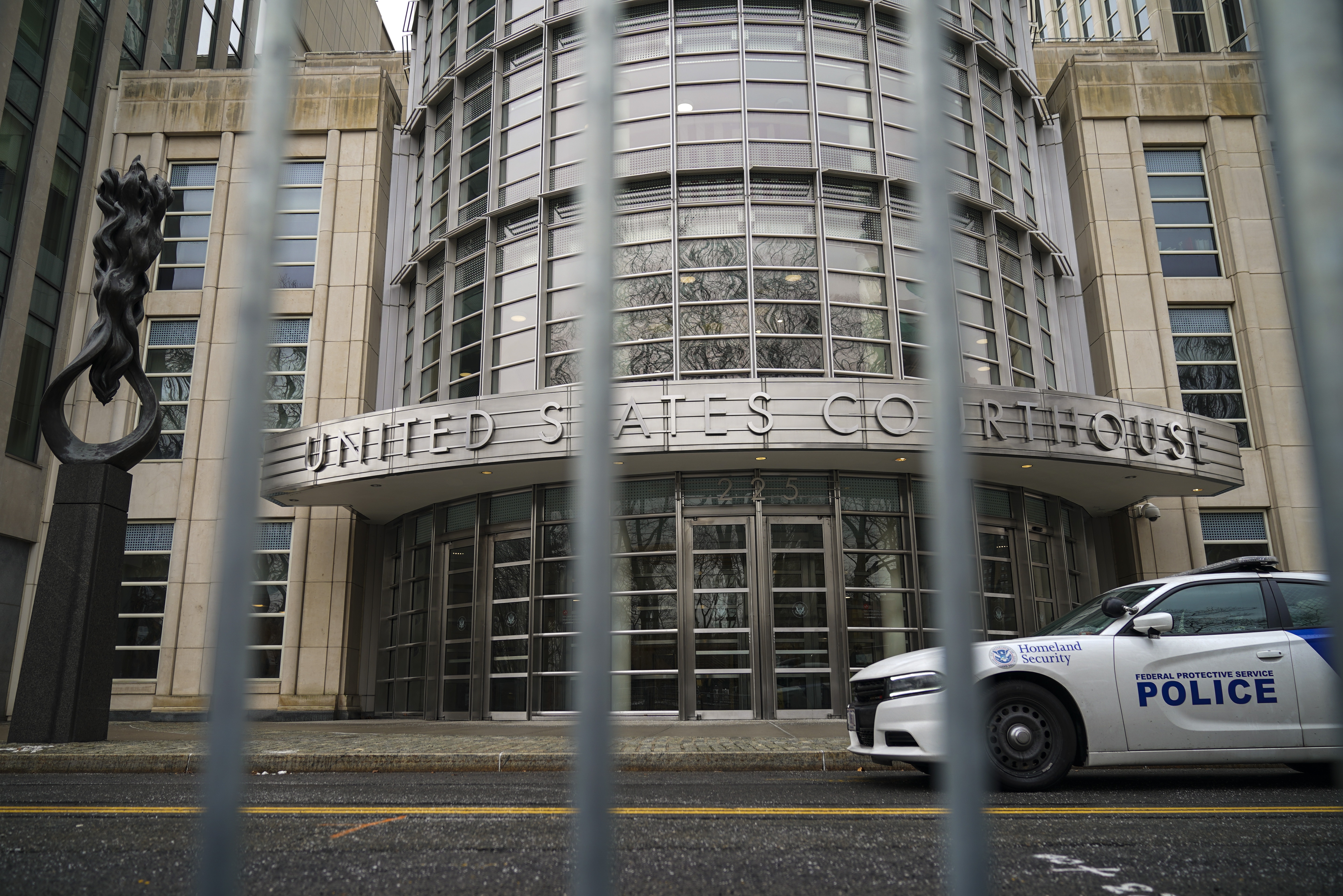 The U.S. District Court for the Eastern District of New York stands in the Brooklyn borough of New York City in 2019.