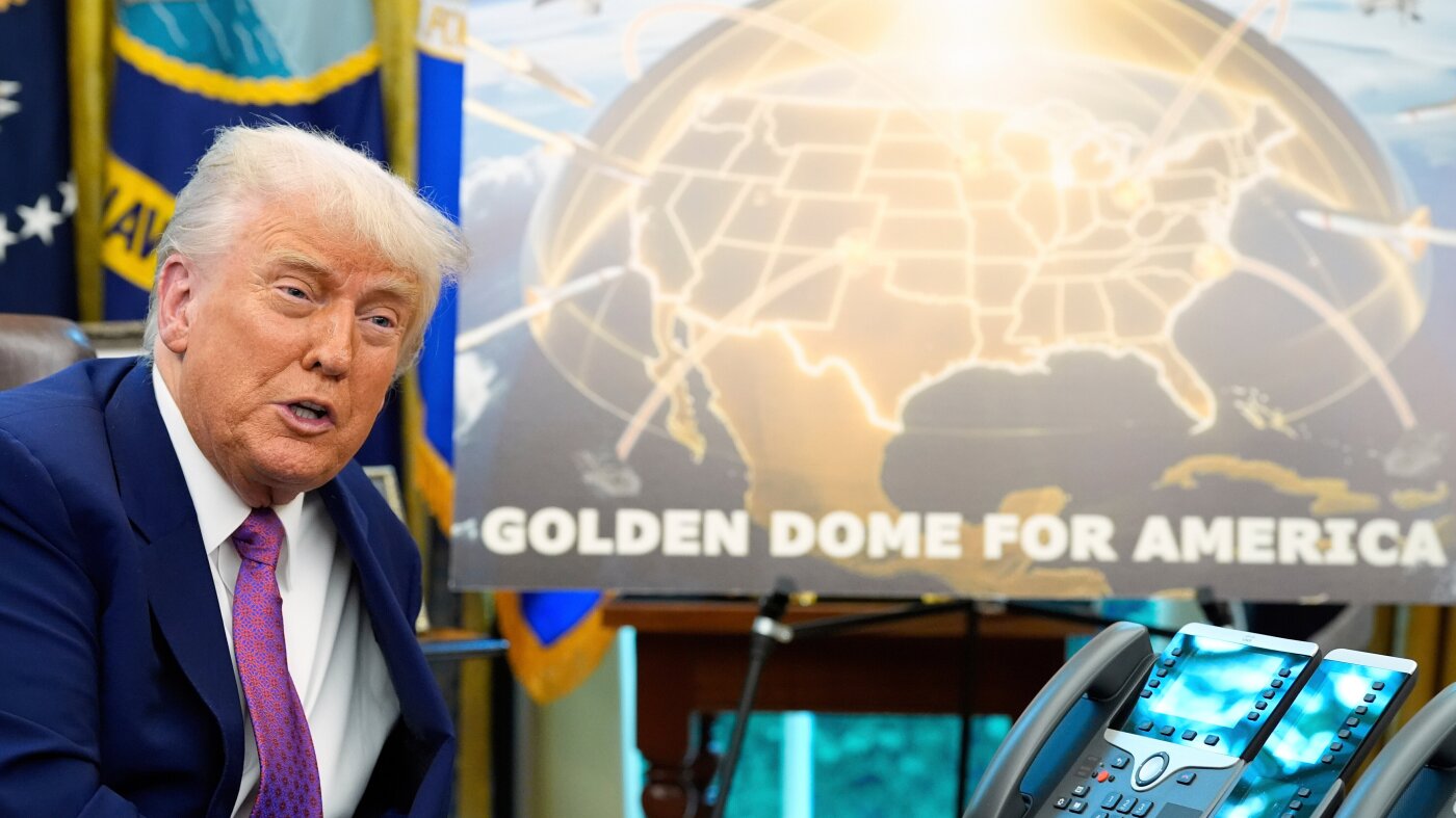 Trump’ın önerdiği ‘Altın Kubbe’nin maliyetinin 1,2 trilyon dolar olduğu tahmin ediliyor