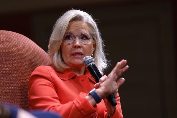 Former Republican Rep. Liz Cheney says she will vote for Vice President Harris