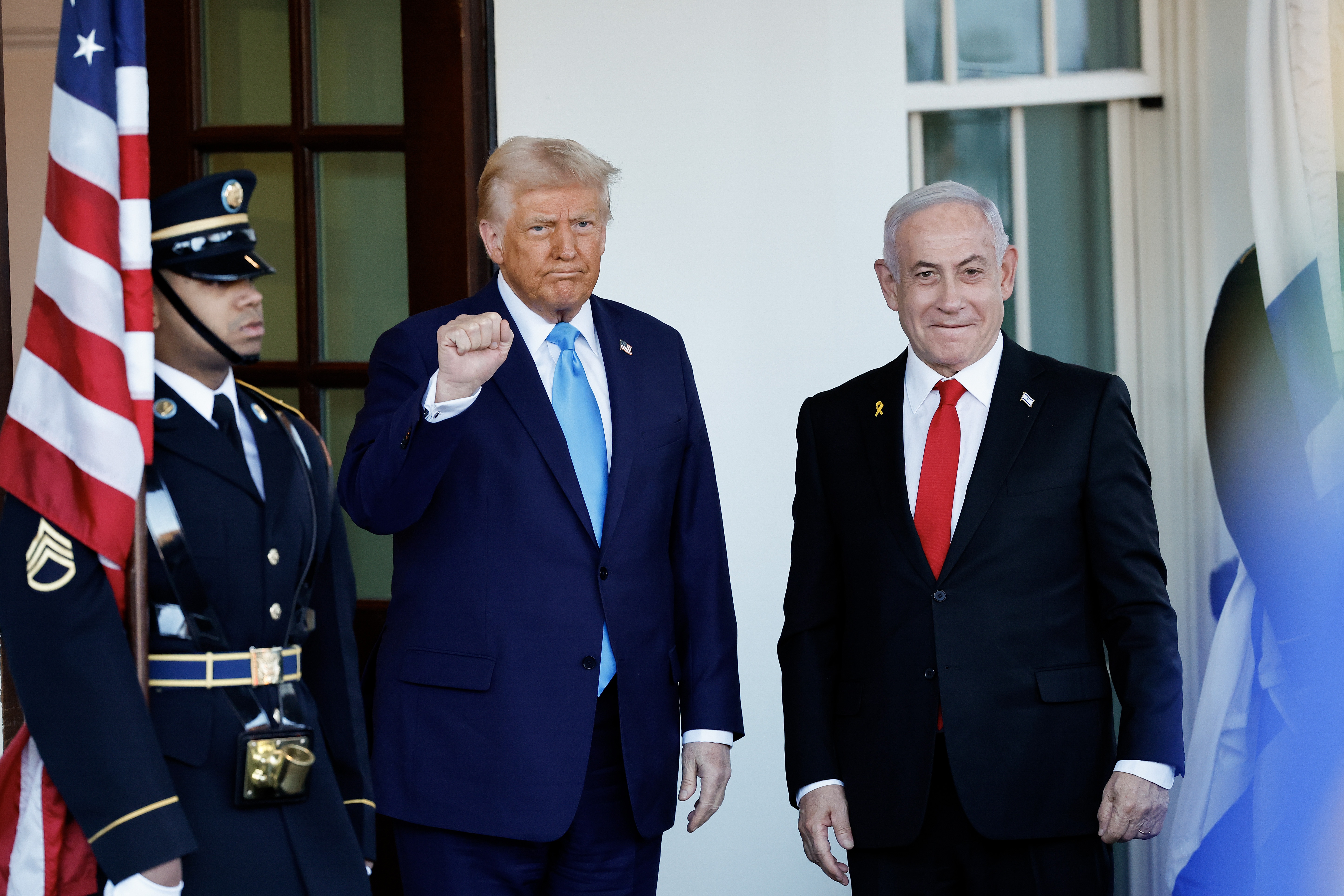 President Trump announced his plan for Gaza during a meeting with Israeli Prime Minister Benjamin Netanyahu at the White House on Tuesday.