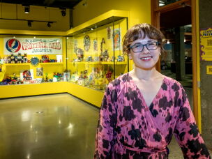 Sam Regal is the instruction and exhibitions librarian in Special Collections and Archives at UC Santa Cruz.
