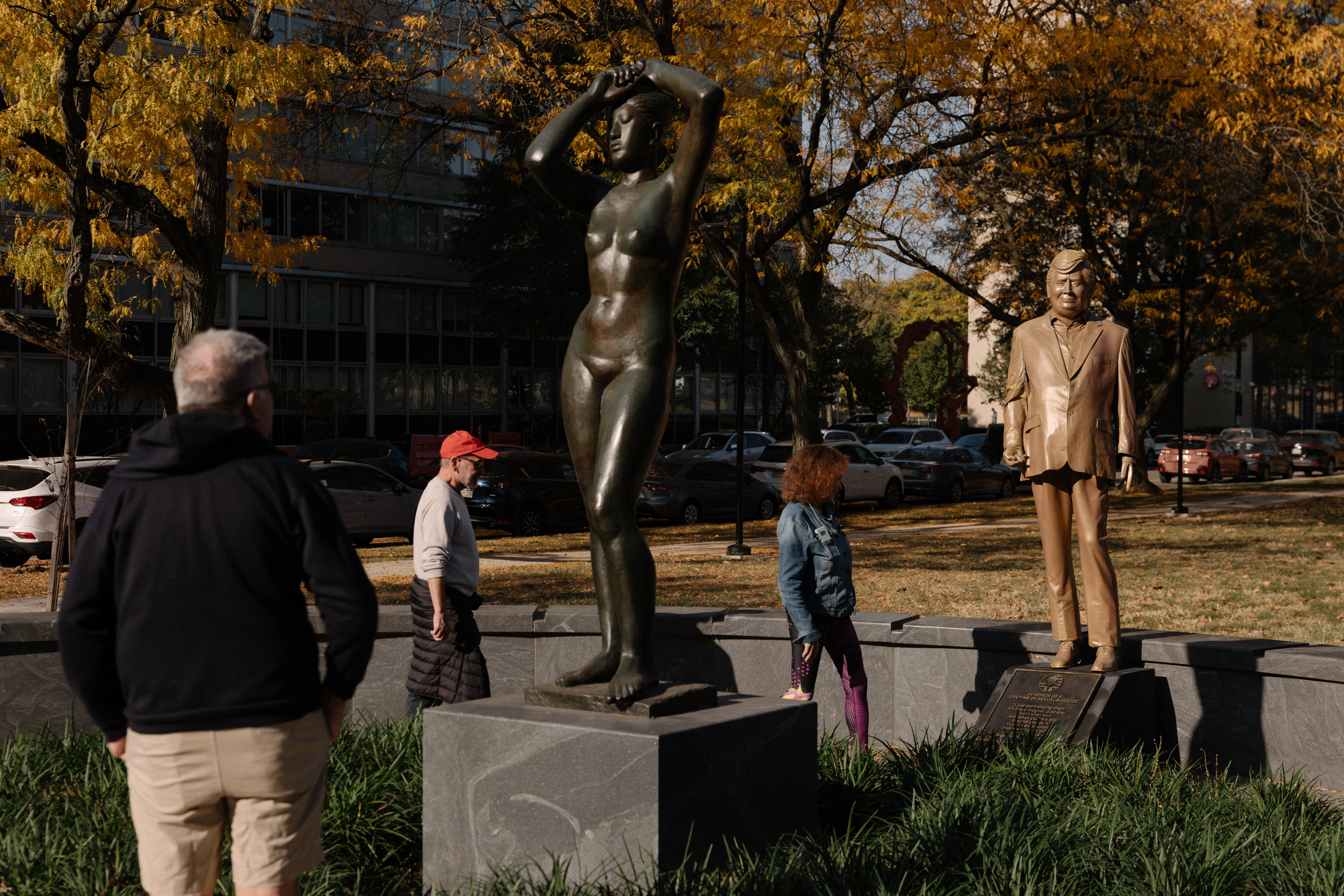 It's not just D.C.: Satirical Trump statues are appearing in cities across the U.S.