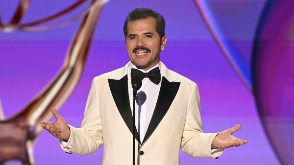 John Leguizamo speaks onstage at the 76th Emmy Awards on Sunday, Sept. 15, in Los Angeles.