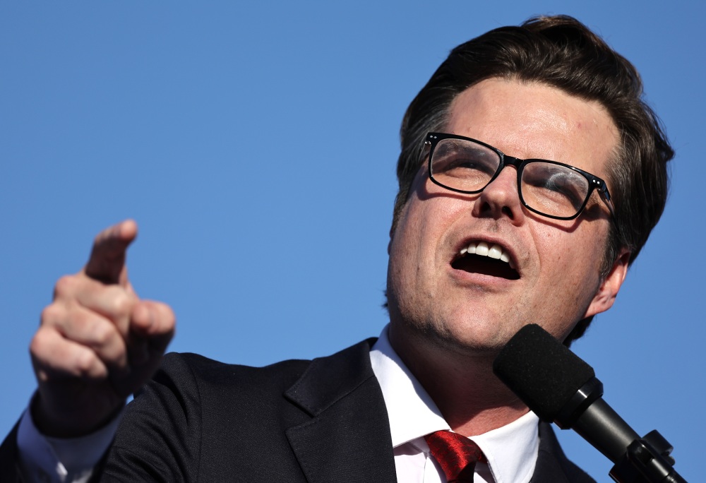 Senators are calling for access to a House Ethics Committee probe into former Rep. Matt Gaetz, R-Fla., following his nomination to be the next attorney general under President-elect Donald Trump. (Getty Images)