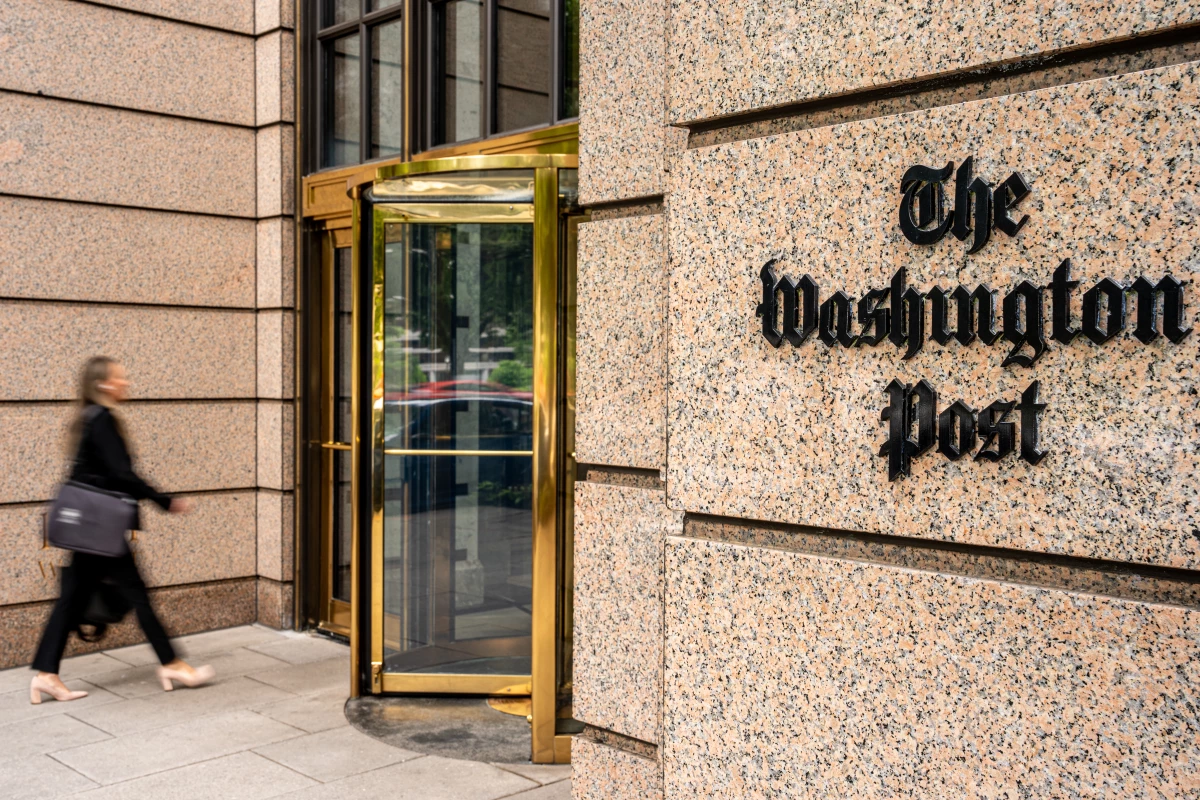 The Washington Post Building in Washington, D.C., on June 5.