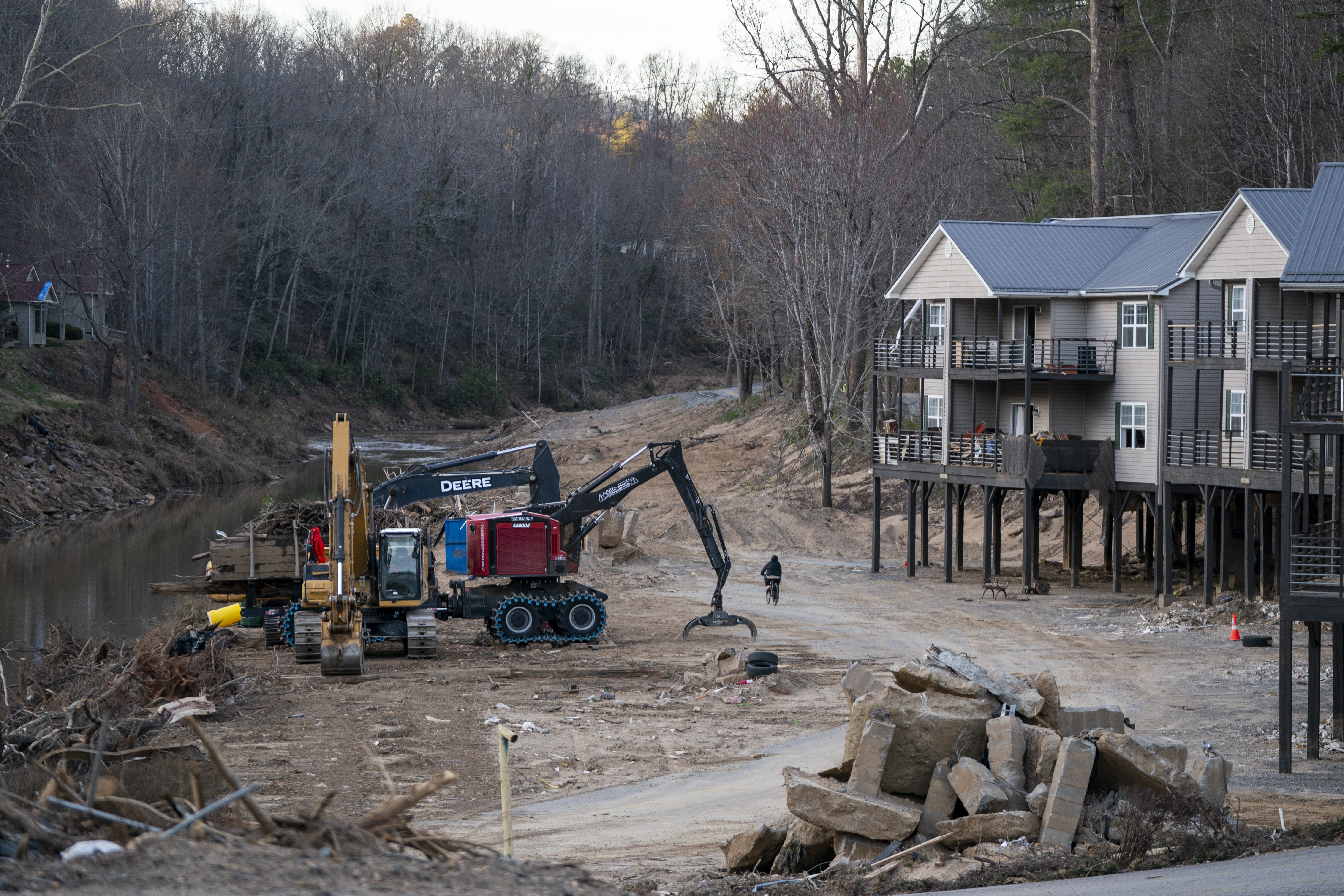 Six months after Hurricane Helene, the landscape of western North Carolina is still scarred. A team of CDC workers was about to go door to door to check on people when they lost their jobs.