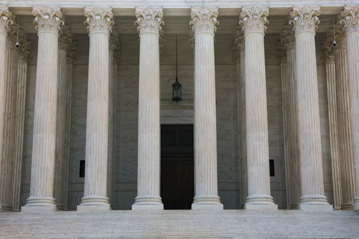 Exterior view of the U.S. Supreme Court Building on June 22 in Washington, D.C.