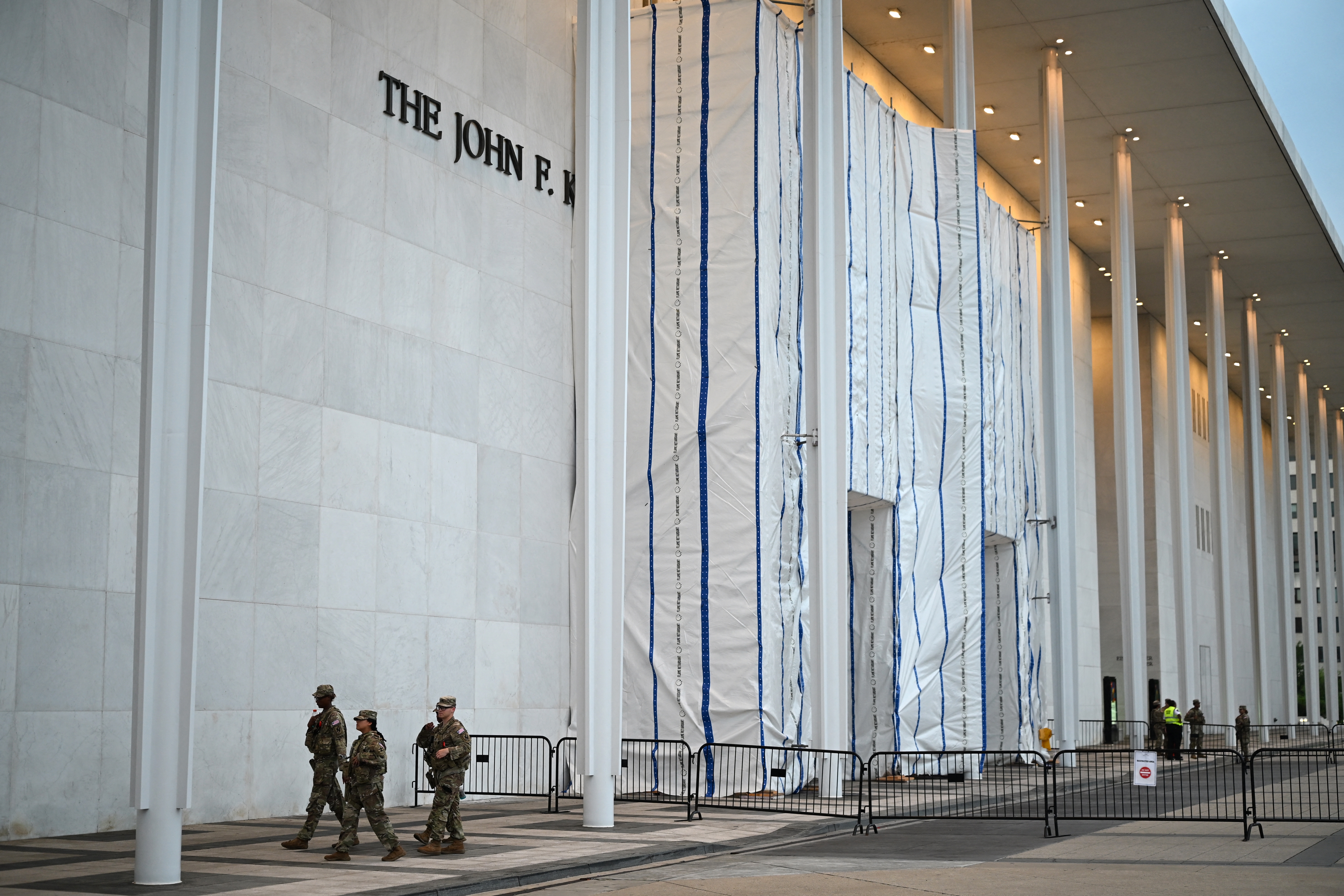 Appeals court denies President Trump's request to halt removing his name from the Kennedy Center