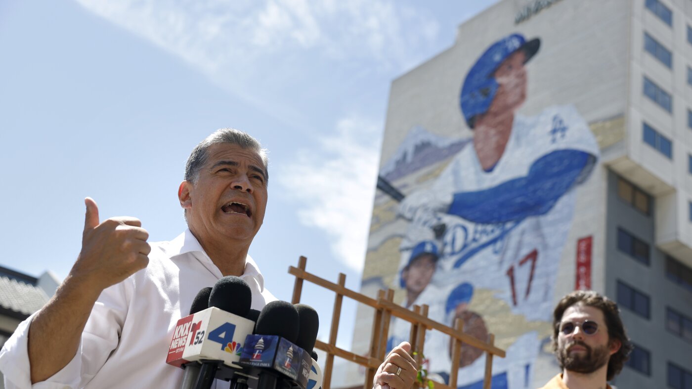 Becerra, running for governor of California, faces a health insurance problem
