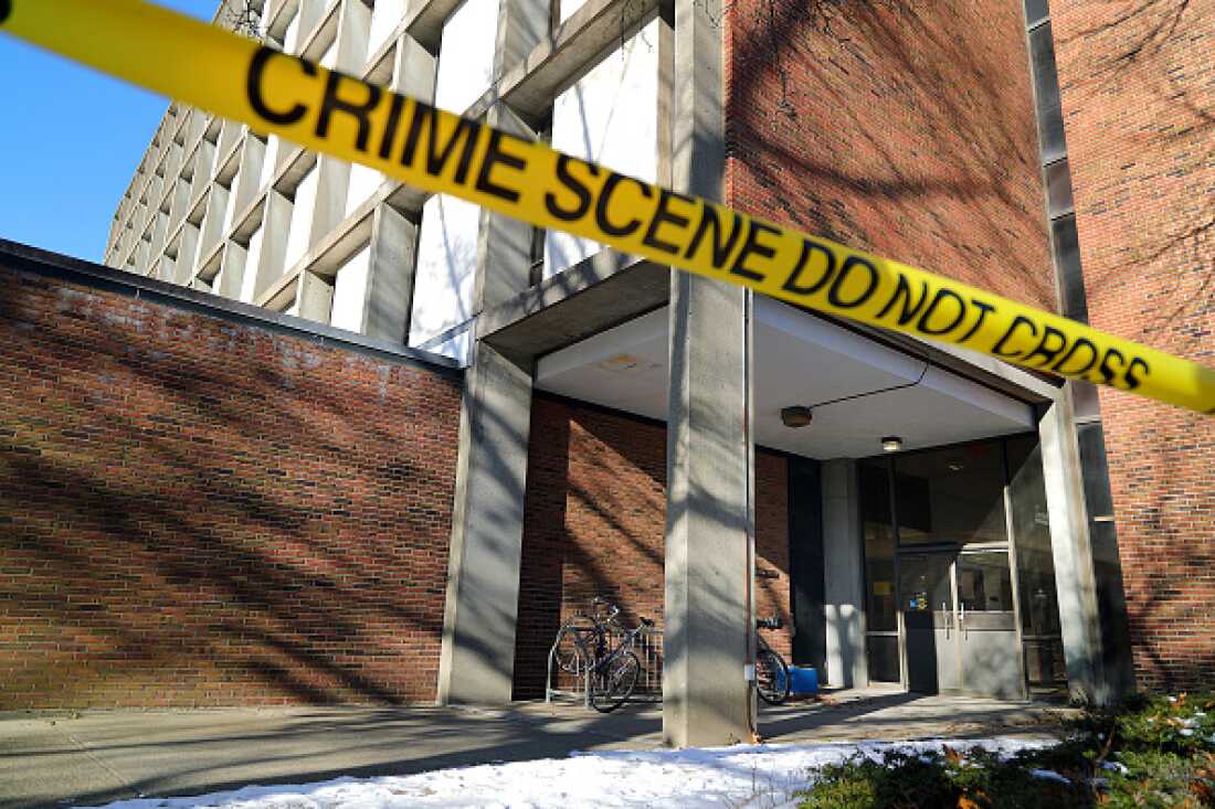 Suspect in Brown University shooting found dead in New Hampshire : NPR