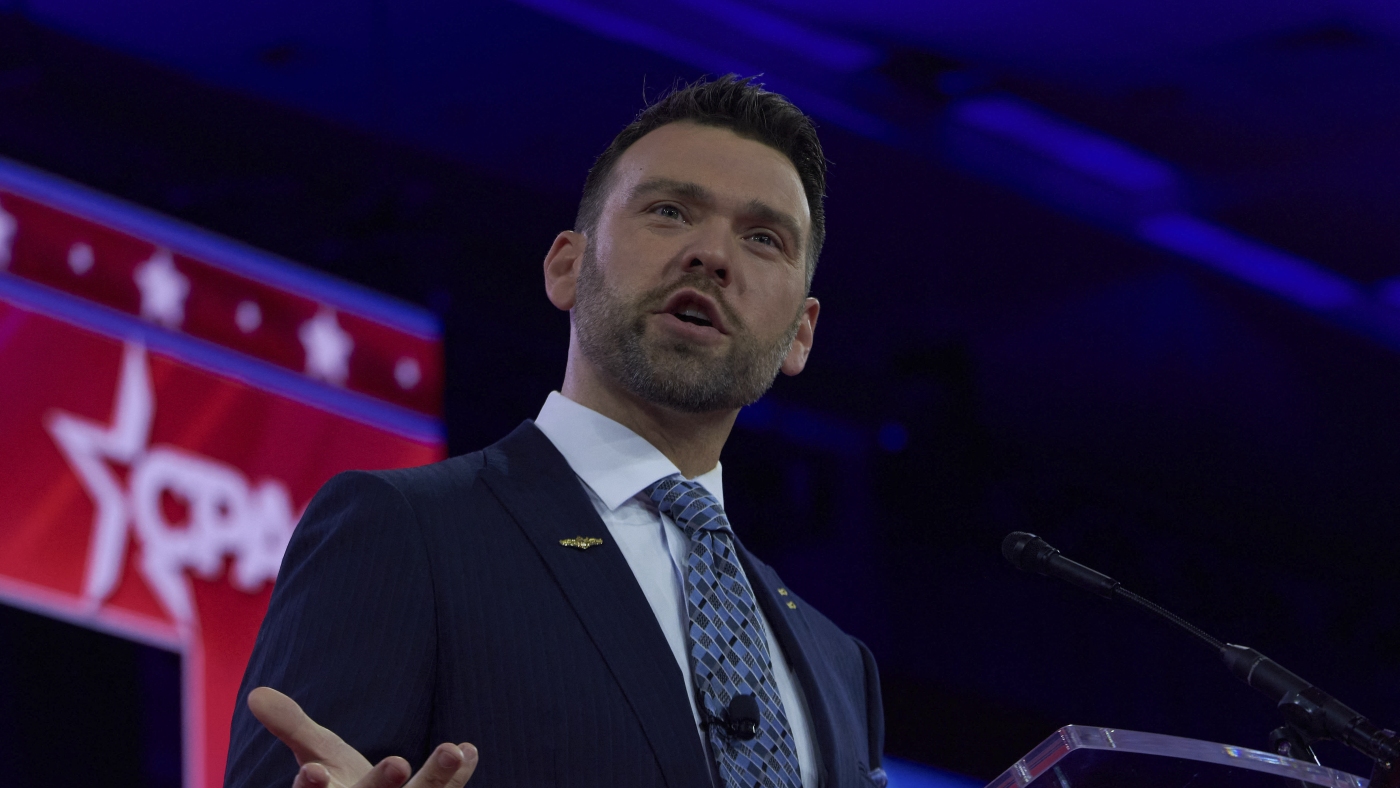 Why influencer Jack Posobiec is traveling with Trump officials : NPR