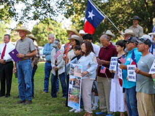 A coalition of over 230 landowners from west Texas facing the condemnation of their property for border barriers are a part of a group suing the Department of Homeland Security.