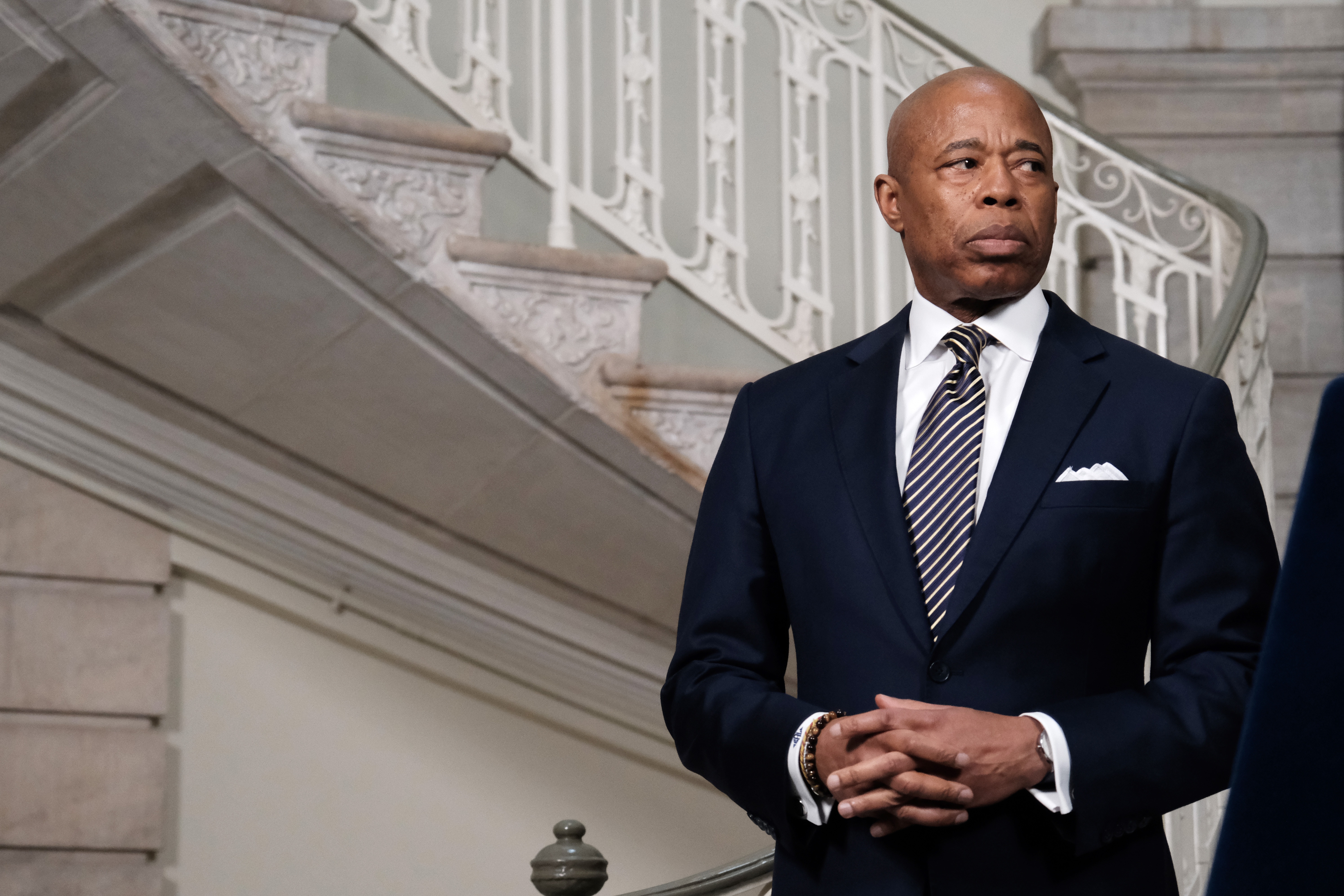 Mayor Eric Adams has signaled a growing openness to partnering with the Trump administration on immigration sweeps and other policy initiatives. A U.S. Justice Department memo urged that criminal charges against Adams be dropped in part so that he could focus on dealing with undocumented migrants in New York City.