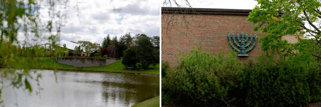 Temple Israel in West Bloomfield, Mich. on May 7, 2026.