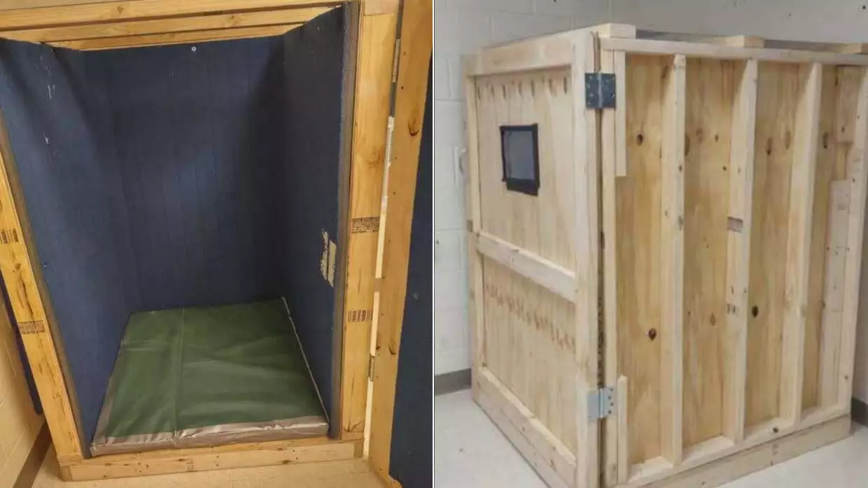 Officials in the Salmon River Central School District in Fort Covington, New York, have acknowledged that wooden boxes were constructed and used to confine elementary school children, including Native children, with disabilities. The practice was ended in December 2025 after these images, confirmed as authentic by school officials, circulated on social media. In a new report, New York's state has ordered sweeping reforms at the public school.
