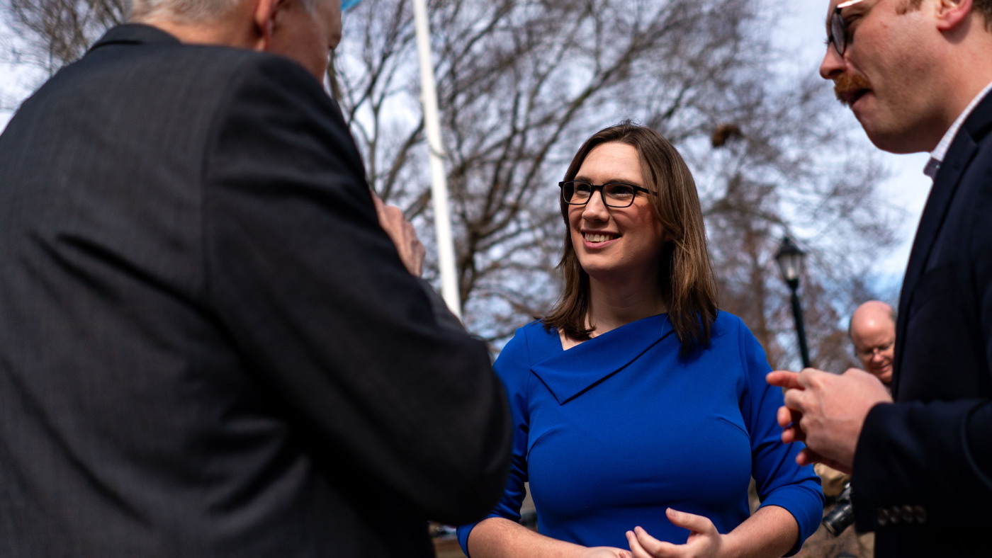 Sarah McBride becomes the first openly transgender person elected to ...