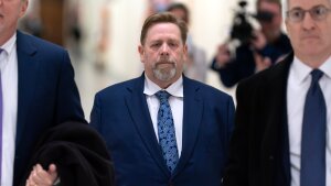 Darren Indyke, Jeffrey Epstein's former lawyer, arrives for his deposition before the House Oversight Committee on Capitol Hill on Thursday in Washington, D.C.