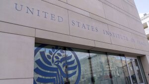 The United States Institute of Peace building, Monday in Washington.