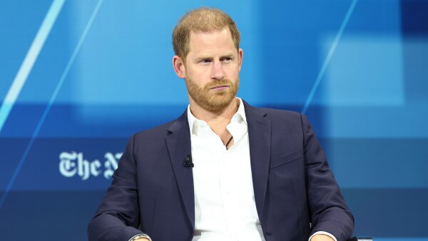 Prince Harry at the New York Times DealBook summit in December.