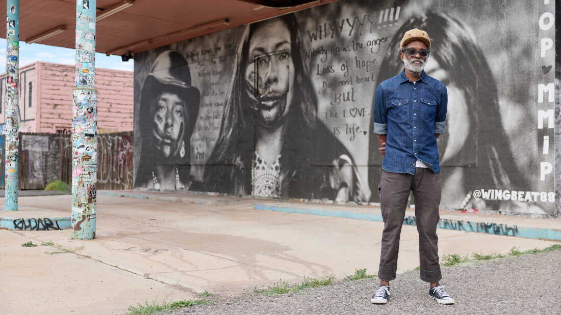 Chip Thomas, a retired physician on the Navajo Reservation, is well known for his large photograhpic murals. Now, he's been recognized with a MacArthur "genius" grant.