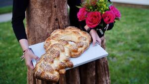 Shlissel challah is the name given to the special challah baked for the first shabbat after Passover