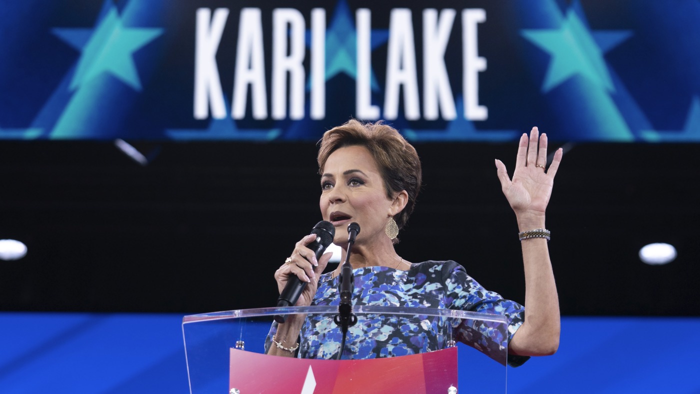 Kari Lake can’t fire VOA director : NPR