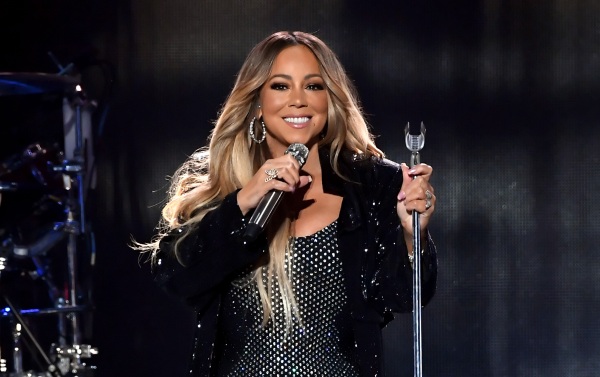 Mariah Carey performs during the 2018 iHeartRadio Music Festival.