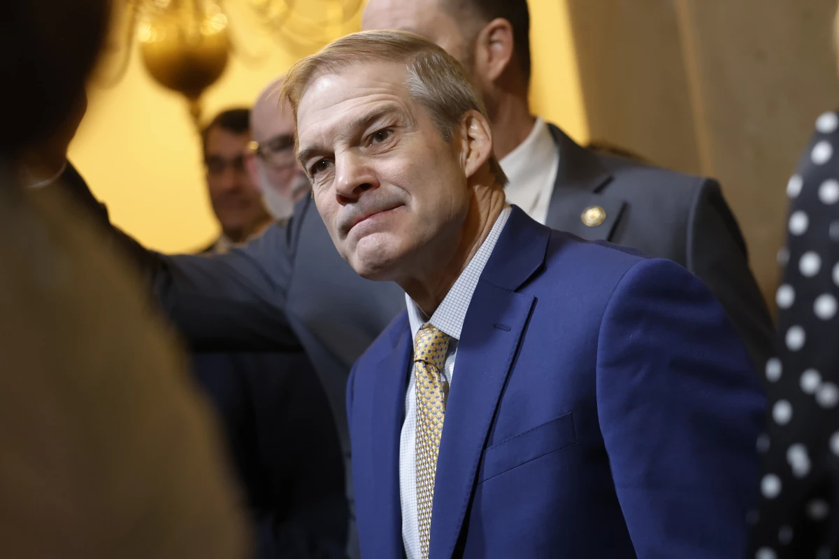 Rep. Jim Jordan, R-Ohio, attends the presidential inauguration of Donald Trump on Jan. 20.