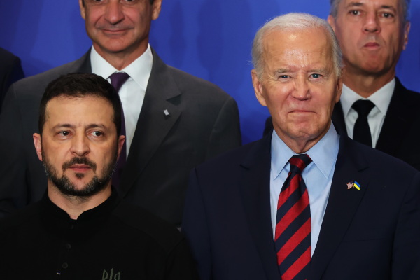 Ukrainian President Volodymyr Zelenskyy and President Biden met with world leaders on Sept. 25 on the sidelines of the United Nations General Assembly.