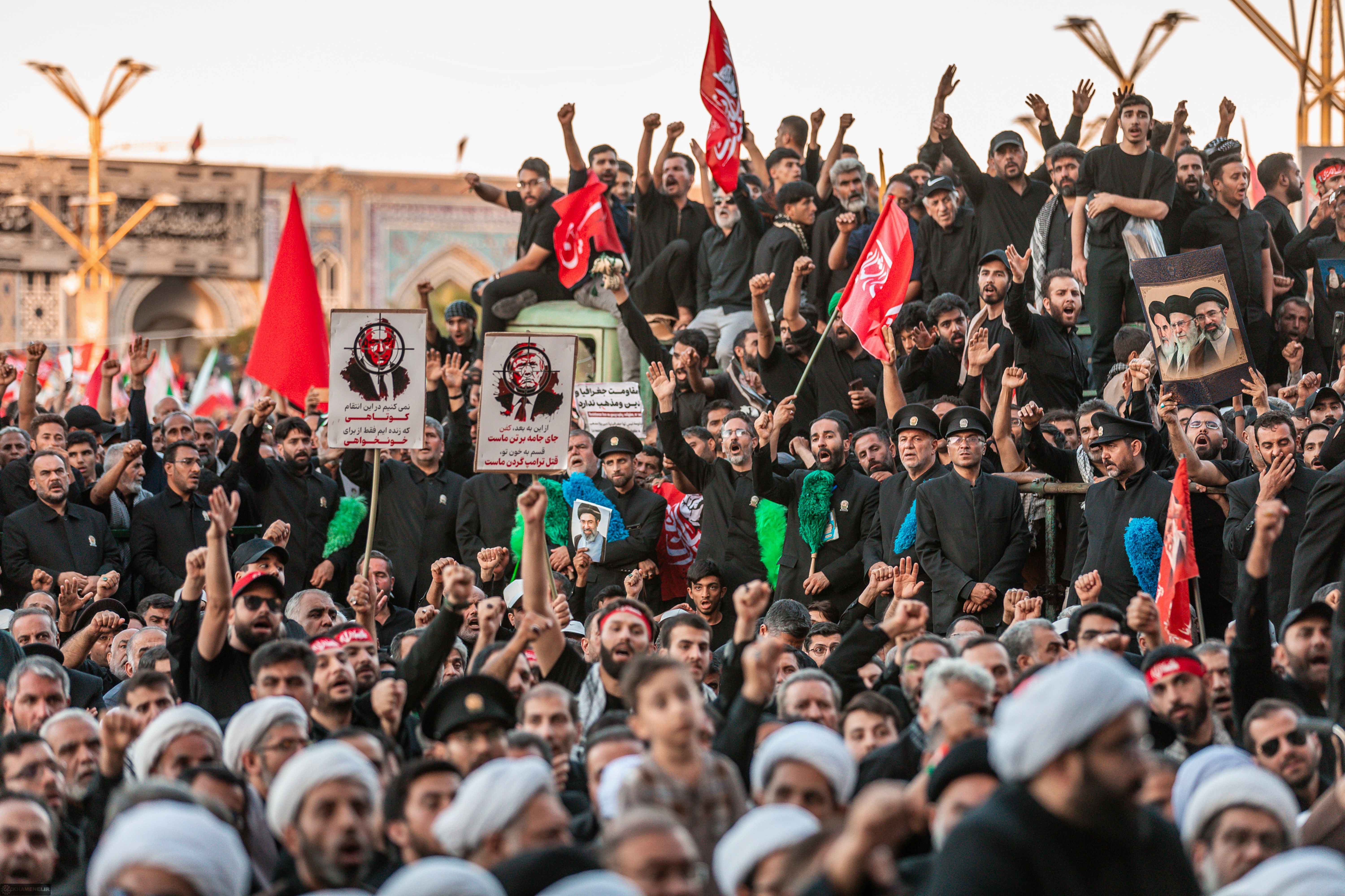 Trump threatens Iran after Ayatollah Ali Khamenei's funeral saw calls for his killing