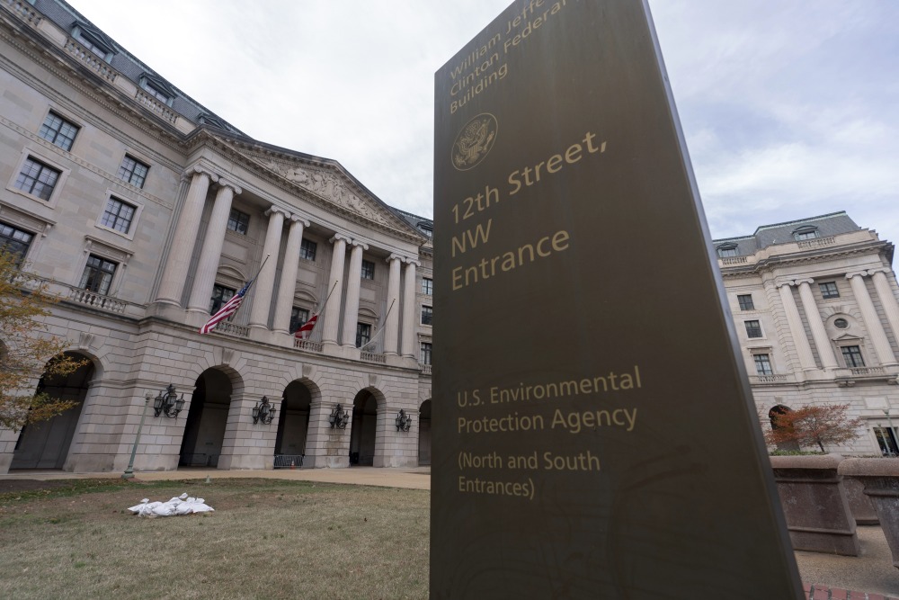 The U.S. Environmental Protection Agency building  in Washington, D.C. (AP)