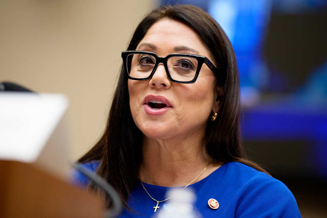 Former Labor Secretary Lori Chavez-DeRemer speaks during a hearing on Capitol Hill on June 5, 2025 in Washington, D.C.