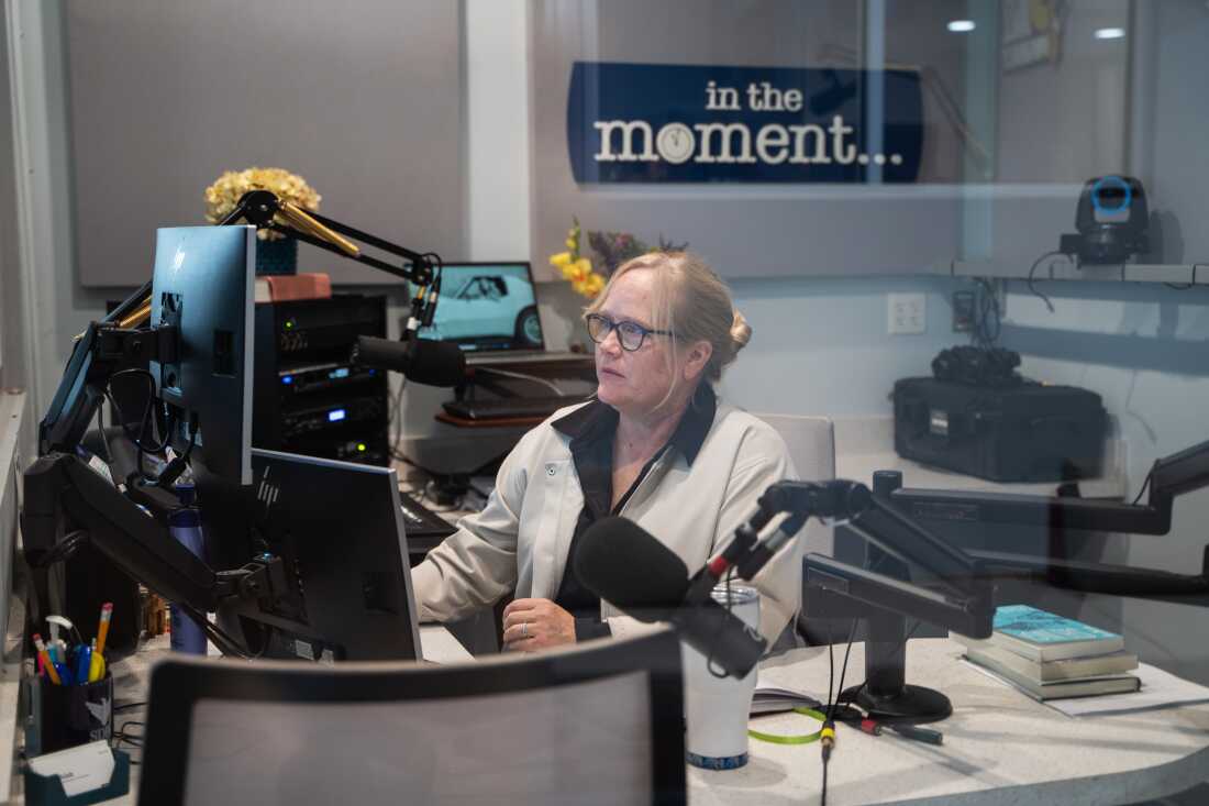 Lori Walsh hosts the soon-to-be canceled In the Moment, which currently plays three times a day.