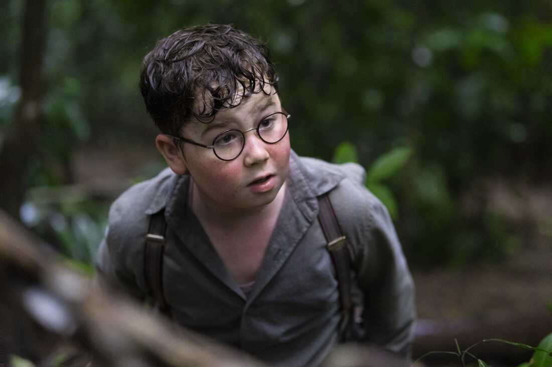 David McKenna as Piggy in Netflix's new Lord of the Flies adaptation.