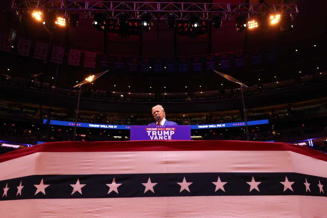 Trump Rally Msg Rem The Trump campaign tries to distance itself from Puerto Rico ‘joke’ at ...