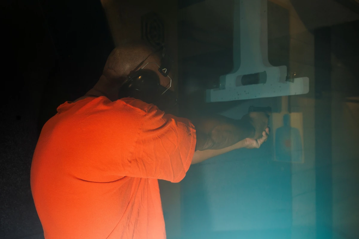 Charles, a doctor in Maryland, wasn't even allowed to have toy guns as a kid. Now, he says he's so concerned about his family's safety because of the Trump administration's actions and rhetoric, that he trains weekly at a shooting range.