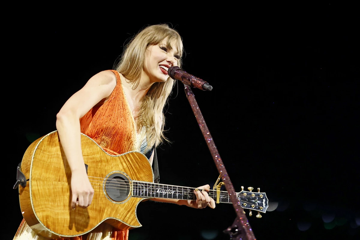 Taylor Swift, pictured during one of her last Eras Tour performances in November 2024, is teasing what will be her 12th studio album.