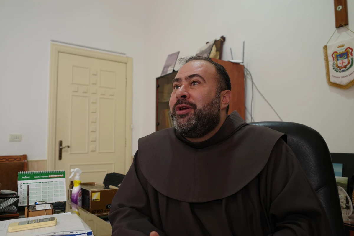 Fadi Azar, a Catholic priest from Jordan, has been administering to parishes in Syria for decades. He has been helping negotiate the return of homes and houses to Syrian Christians after the war.